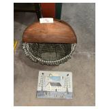 Basket, Welcome Sign