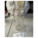 VTG Mr. Peanut canister glass