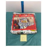 Mickey Mouse 3pc flannel sheet set twin size