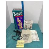 Tabletop Ninepins Bandu and metal puzzle lot