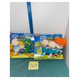 VTG Rugrats plush doll sets *see pics for Chuckie