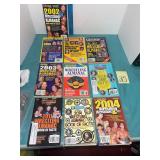 Wrestling Almanac book lot