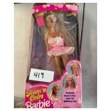 Foam n color Barbie doll