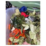 artificial flowers tote full no lid