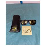 1964 Batman sunglasses and case adult size