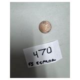 5 euro cent coin from Spain