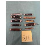 VTG pocketknives lot New Holland and more