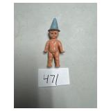 1940's novelty hard plastic toy doll little squirt