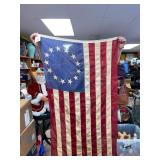 13 stars American flag