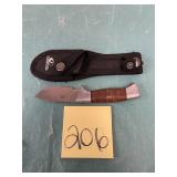 Mossy Oak fixed blade knife with sheath