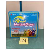 new Teletubbies match and stamp game