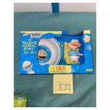 VTG Rugrats talking cereal bowl 3 pc set
