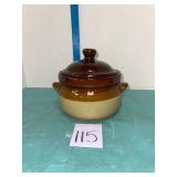 bean pot with lid