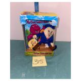Barney's Mother Goose gift set plush and book