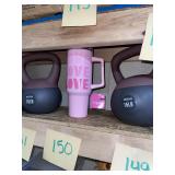 Pink 'LOVE' Tumbler