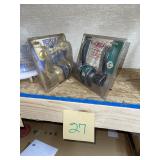 Two Packaged Door Handles