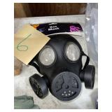 Black Gas Mask Halloween mask