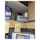 Assorted Items in Cardboard Box