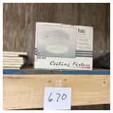 Leadco Ceiling Fixture 836 WH