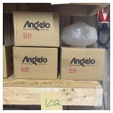 Angelo Brothers Company Light Fixture with Boxes