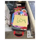 Children's Pretend Play Food Set in Carrying Case