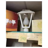 White Outdoor Post Light