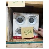 Utilitech 3 inch GU10 White Baffle Kits