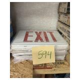 Stack of EXIT Signs