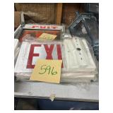 Stack of EXIT Signs