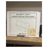 Security Light - Large Deep Die Cast Hood