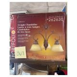 Portfolio Campiello 3-Light Chandelier
