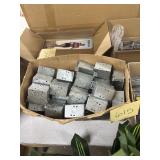 Lot of Metal Electrical Boxes