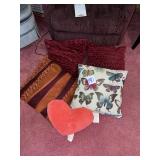 throw pillows