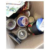 candles and housewares box lot