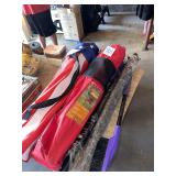 camping chairs umbrellas & auto snow brush
