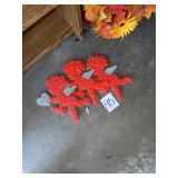Valentines day popcorn decorations