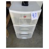 3 drawer storage organizer
