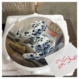 J.R. Krause Dalmatian Puppies Collector Plate in S
