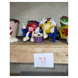 M&M's at the movies candy dispenser