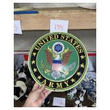army tin sign