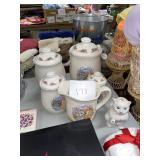 cat purrfect friends canister set plus