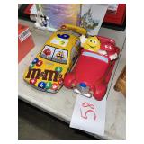 2 M&M's collectibles