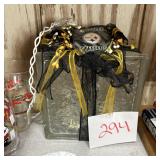 Pittsburgh Steelers Decorated Glass Block Decor