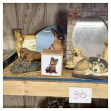 Assorted Collection of Dog-Themed Decorative Items