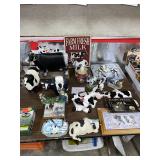 cows home decor lot NO SHIPPING