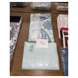 new tablecloth and flat sheet