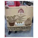 1989 Bohemian Modern Macrame wall hanging