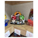 M&M's rock n roll cage jukebox candy dispenser