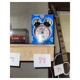 Disney Time Works twin bell alarm clock
