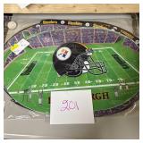 Pittsburgh Steelers Oval Football Stadium Field Ma